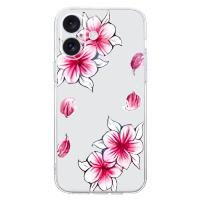 Cover Til iPhone 16 Plus Kirsebærblomster