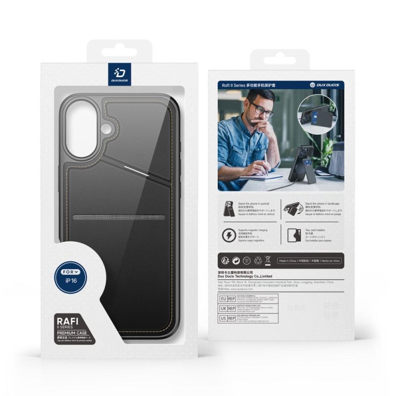 Cover Til iPhone 16 Plus Rafi Ii Series Dux Ducis