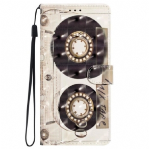 Flip Cover iPhone 16 Plus Lanyard Cassette