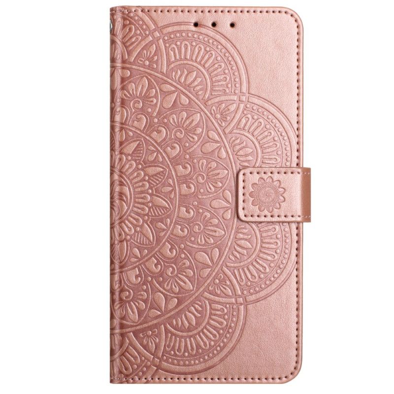 Flip Cover iPhone 16 Plus Mandala Remmønster