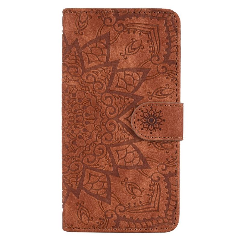 Flip Cover iPhone 16 Plus Mandala Tryk