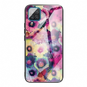 Cover Samsung Galaxy M32 Be Always In Bloom Hærdet Glas