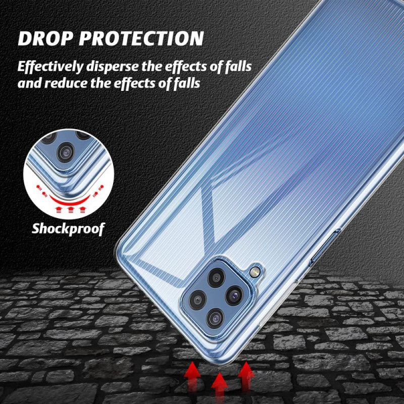 Cover Samsung Galaxy M32 Combo Og Screen Hærdet Glas