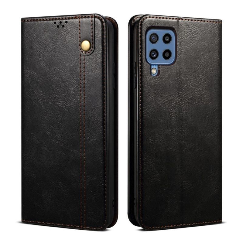 Cover Samsung Galaxy M32 Flip Cover Vokset Kunstlæder