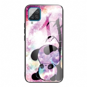 Cover Samsung Galaxy M32 Panda Hærdet Glas