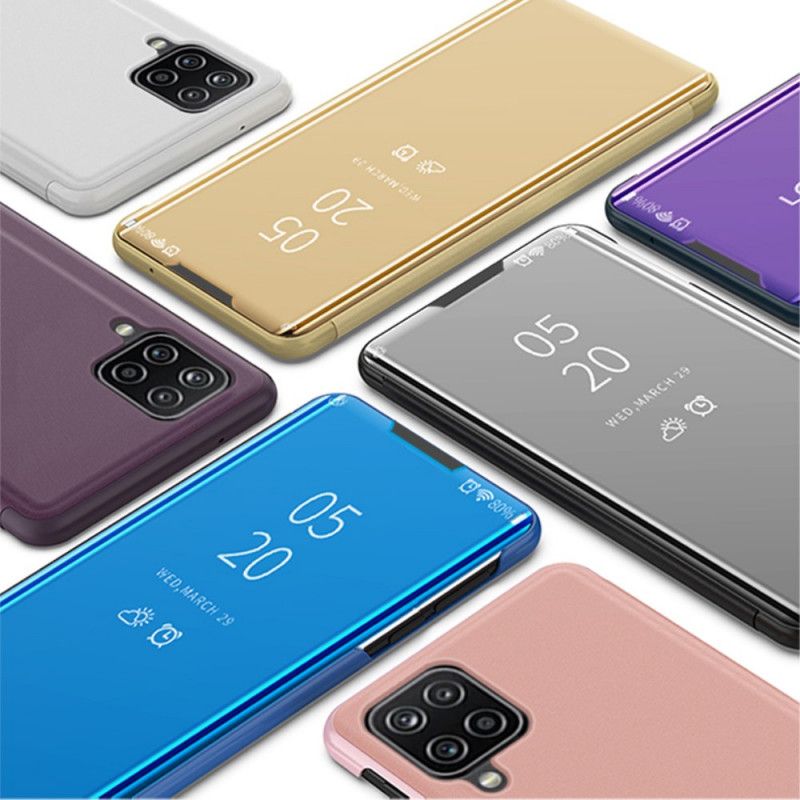 Cover Samsung Galaxy M32 Spejl Og Kunstlæder