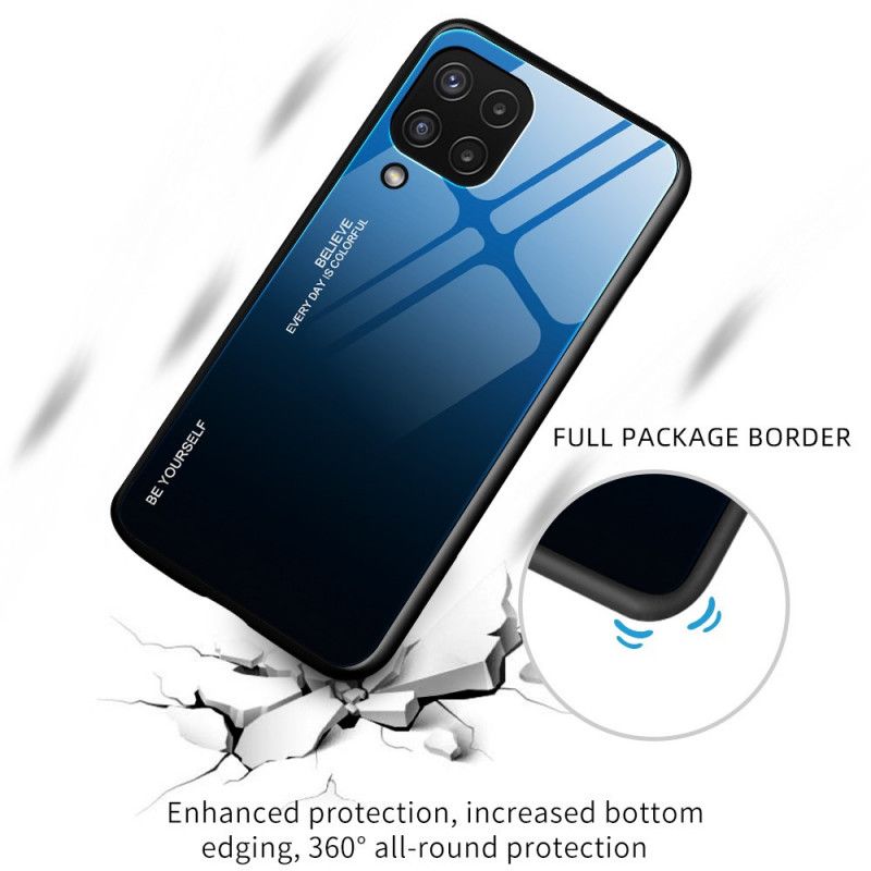 Cover Samsung Galaxy M32 Vær Dig Selv Hærdet Glas