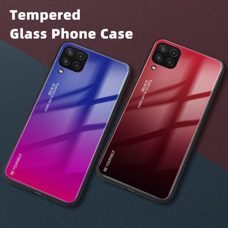 Cover Samsung Galaxy M32 Vær Dig Selv Hærdet Glas