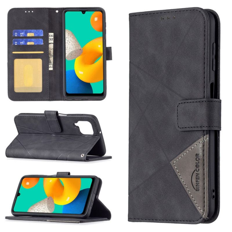 Flip Cover Samsung Galaxy M32 Binfen Farvetrekanter