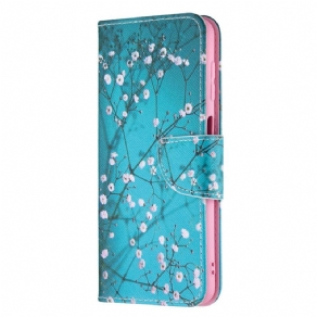 Flip Cover Samsung Galaxy M32 Blomstrende Træ