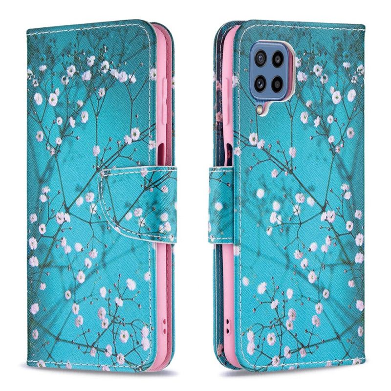 Flip Cover Samsung Galaxy M32 Blomstrende Træ