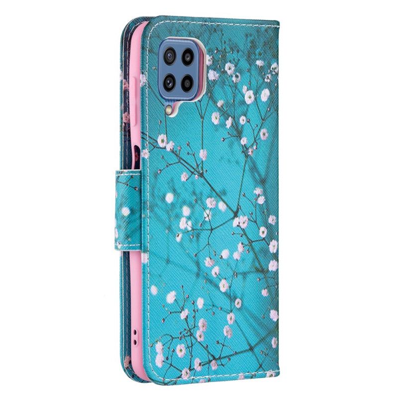 Flip Cover Samsung Galaxy M32 Blomstrende Træ