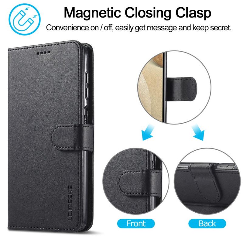 Flip Cover Samsung Galaxy M32 Lc.imeeke Lædereffekt