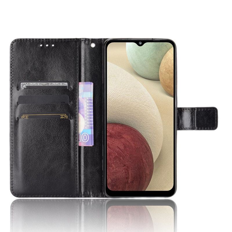 Flip Cover Samsung Galaxy M32 Plinkende Kunstlæder