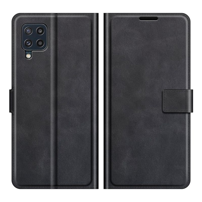 Flip Cover Samsung Galaxy M32 Slankt Kunstlæder