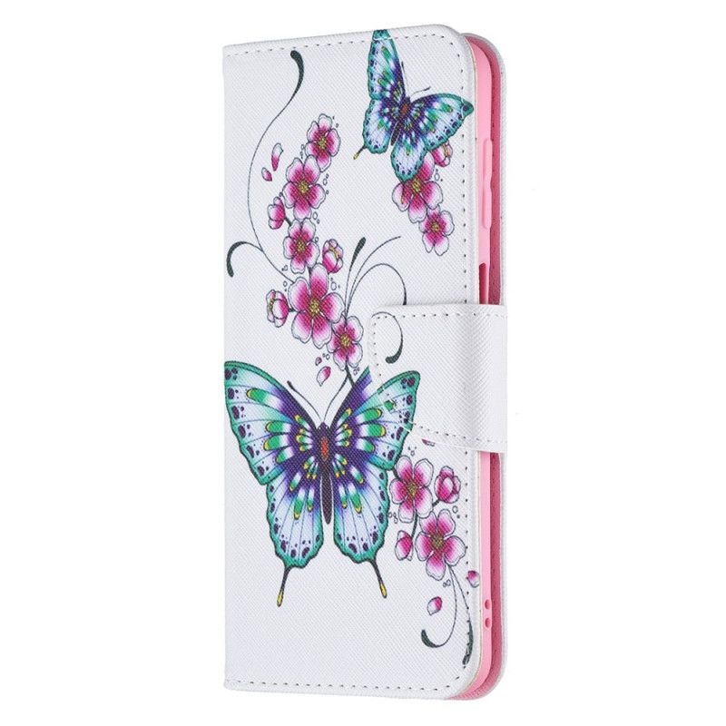 Flip Cover Samsung Galaxy M32 Sommerfuglekonger