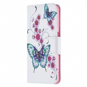 Flip Cover Samsung Galaxy M32 Sommerfuglekonger