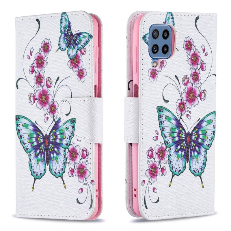 Flip Cover Samsung Galaxy M32 Sommerfuglekonger