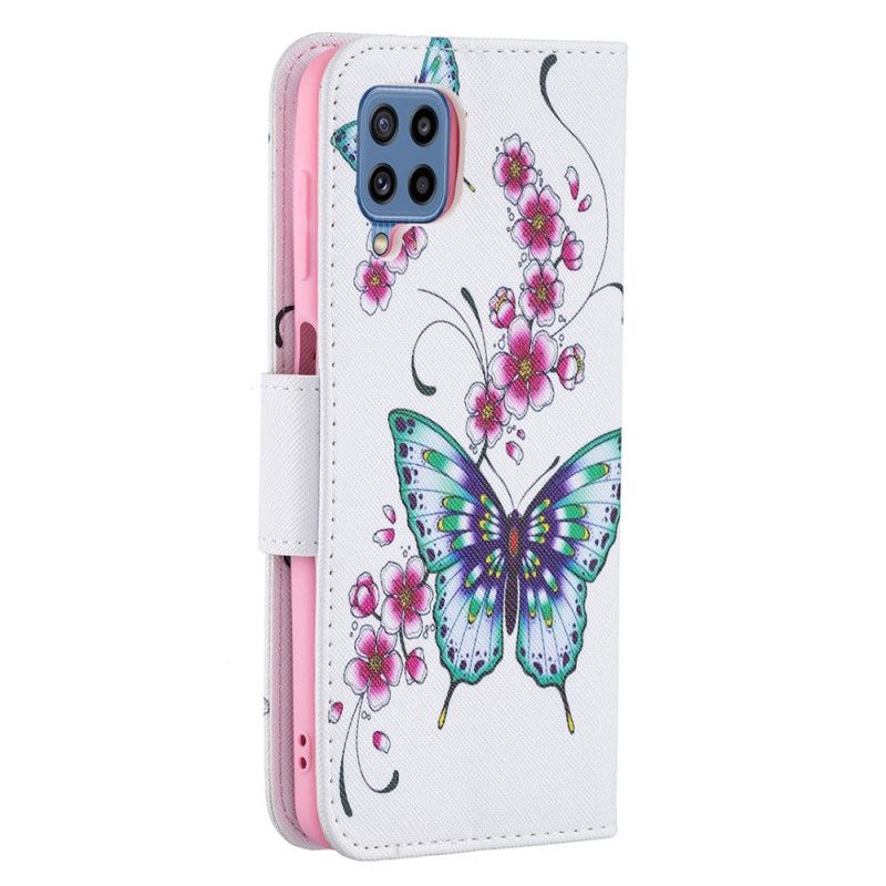 Flip Cover Samsung Galaxy M32 Sommerfuglekonger