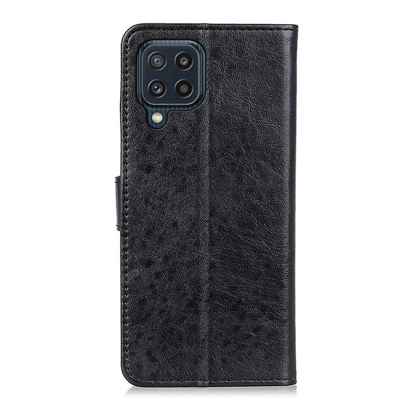 Flip Cover Samsung Galaxy M32 Tekstureret Kunstlæder