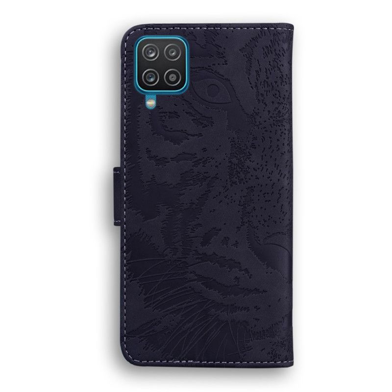 Flip Cover Samsung Galaxy M32 Tiger Ansigtstryk