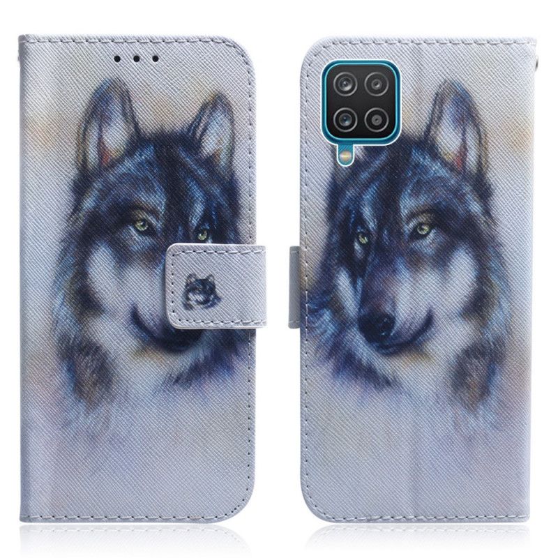 Læder Cover Samsung Galaxy M32 Hundeblik