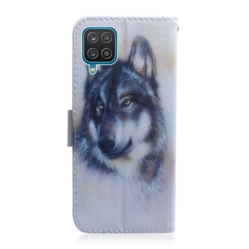 Læder Cover Samsung Galaxy M32 Hundeblik