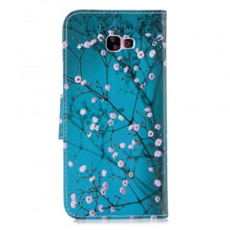 Flip Cover Samsung Galaxy J4 Plus Blomstrende Træ