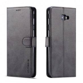 Flip Cover Samsung Galaxy J4 Plus Lc.imeeke Lædereffekt