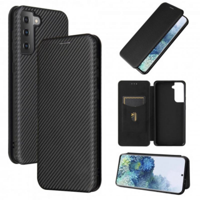 Cover Samsung Galaxy S21 Plus 5G Flip Cover Kulfiber