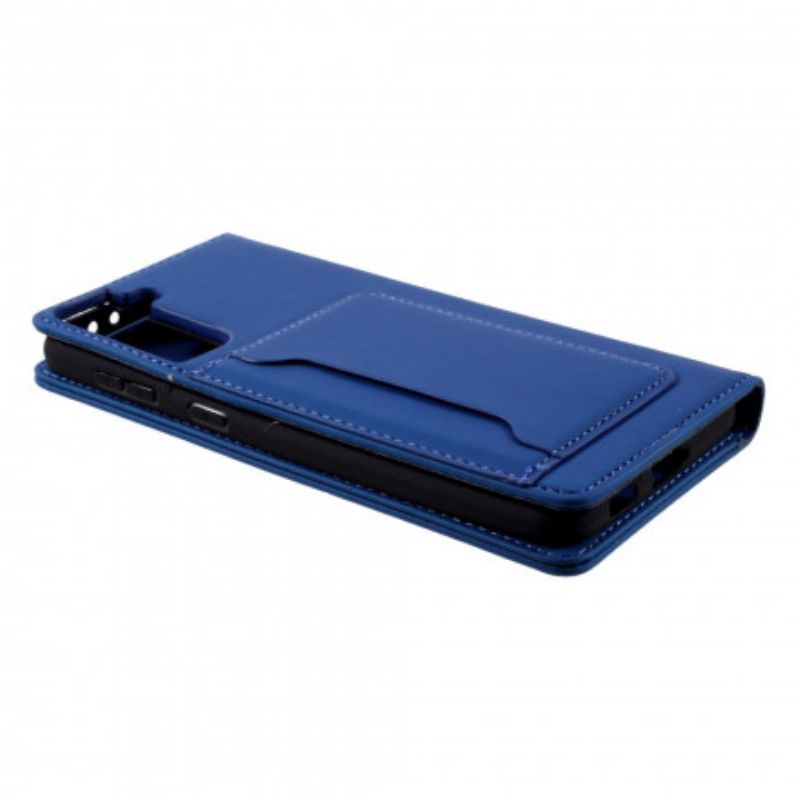 Cover Samsung Galaxy S21 Plus 5G Flip Cover Støttekortholder