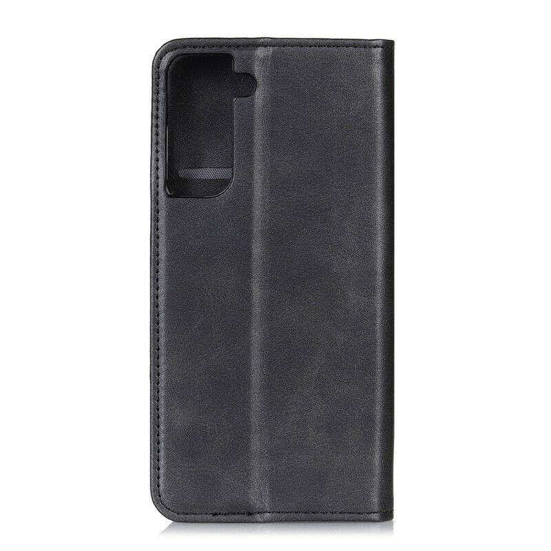 Cover Samsung Galaxy S21 Plus 5G Flip Cover Vintage Split Læder