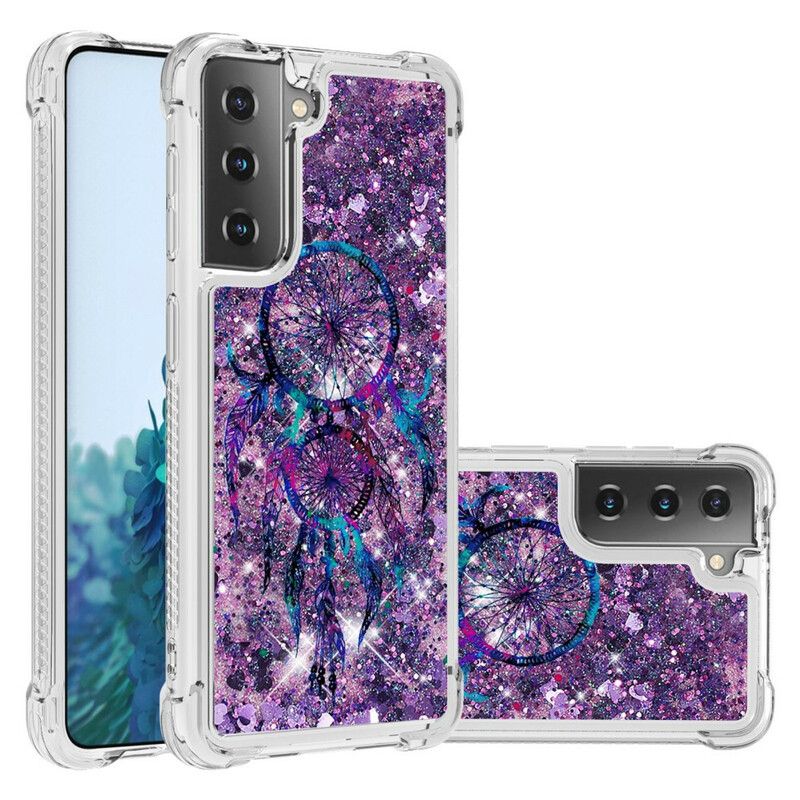 Cover Samsung Galaxy S21 Plus 5G Pailletdrømmefanger