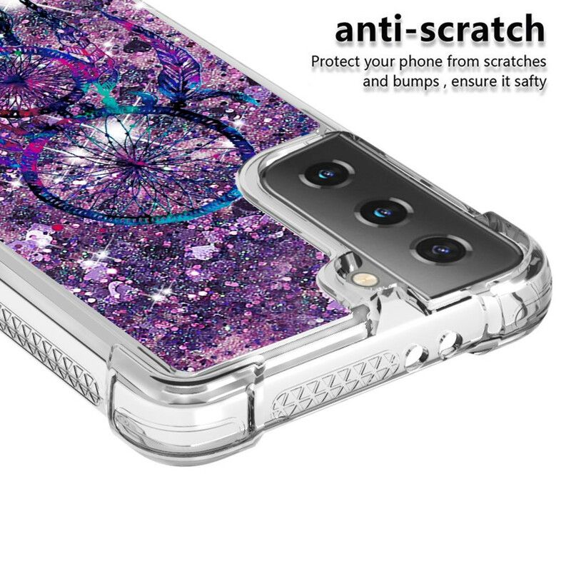 Cover Samsung Galaxy S21 Plus 5G Pailletdrømmefanger