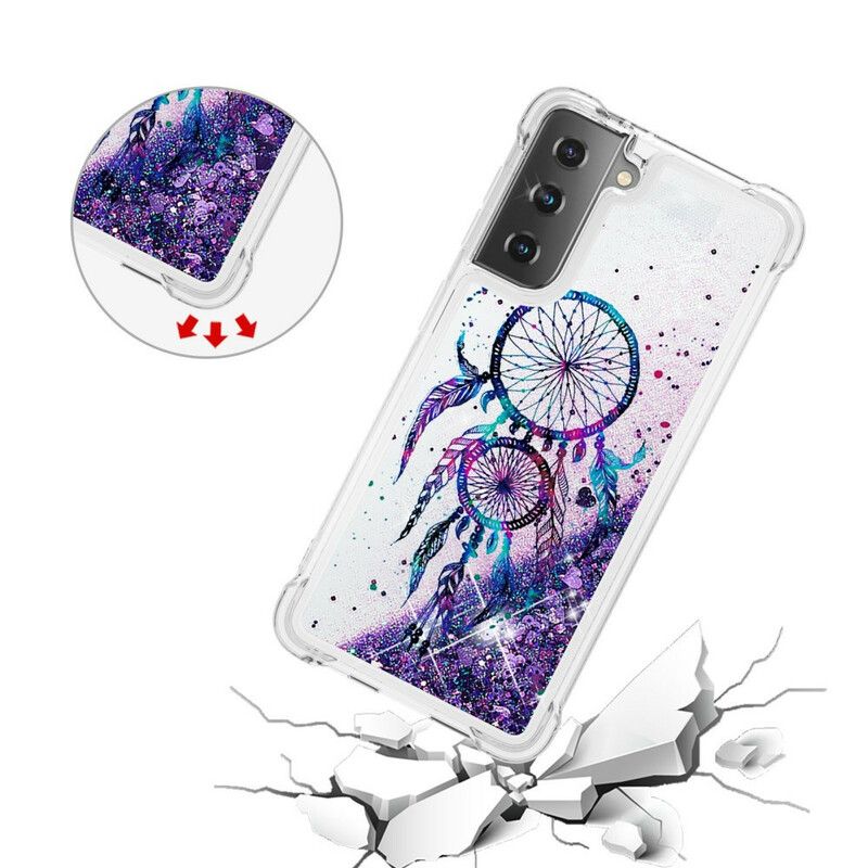 Cover Samsung Galaxy S21 Plus 5G Pailletdrømmefanger