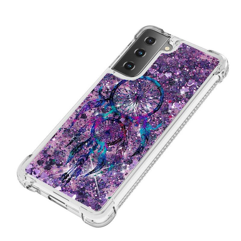 Cover Samsung Galaxy S21 Plus 5G Pailletdrømmefanger