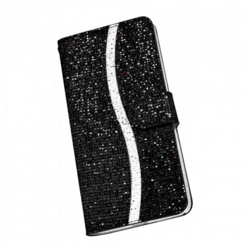 Flip Cover Samsung Galaxy S21 Plus 5G Pailletter S Design