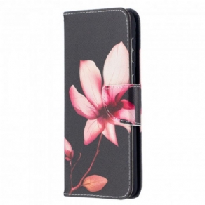 Flip Cover Samsung Galaxy S21 Plus 5G Pink Blomst