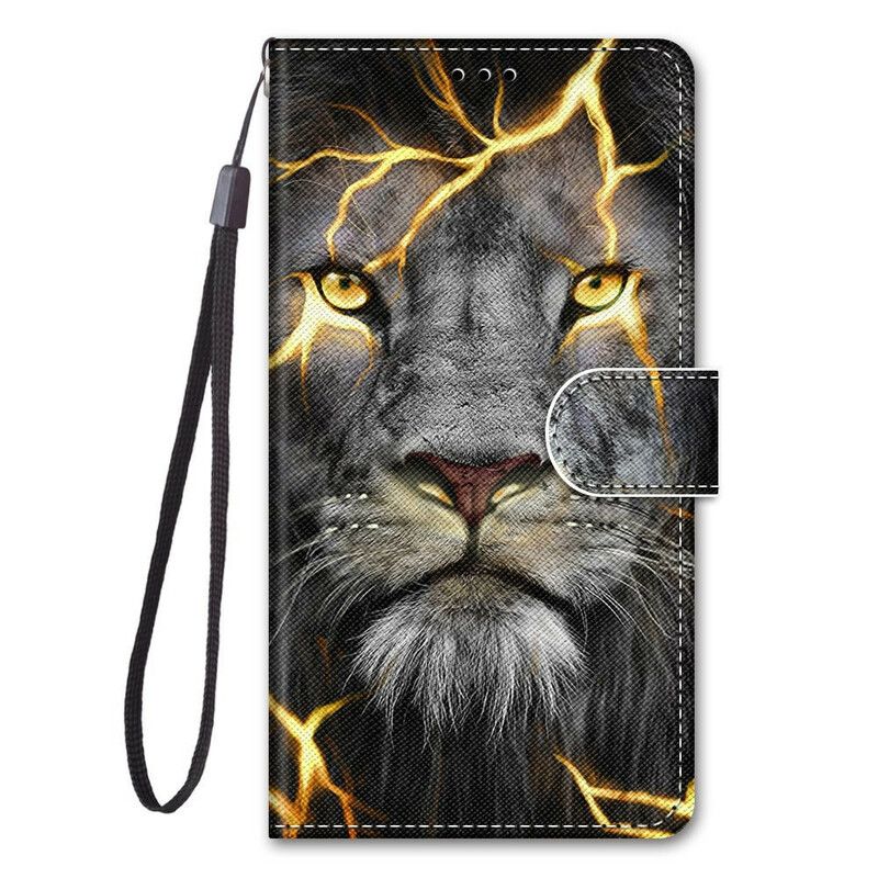 Læder Cover Samsung Galaxy S21 Plus 5G Magisk Feline