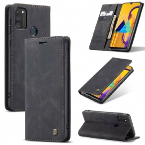 Cover Samsung Galaxy M21 Flip Cover Caseme Kunstlæder