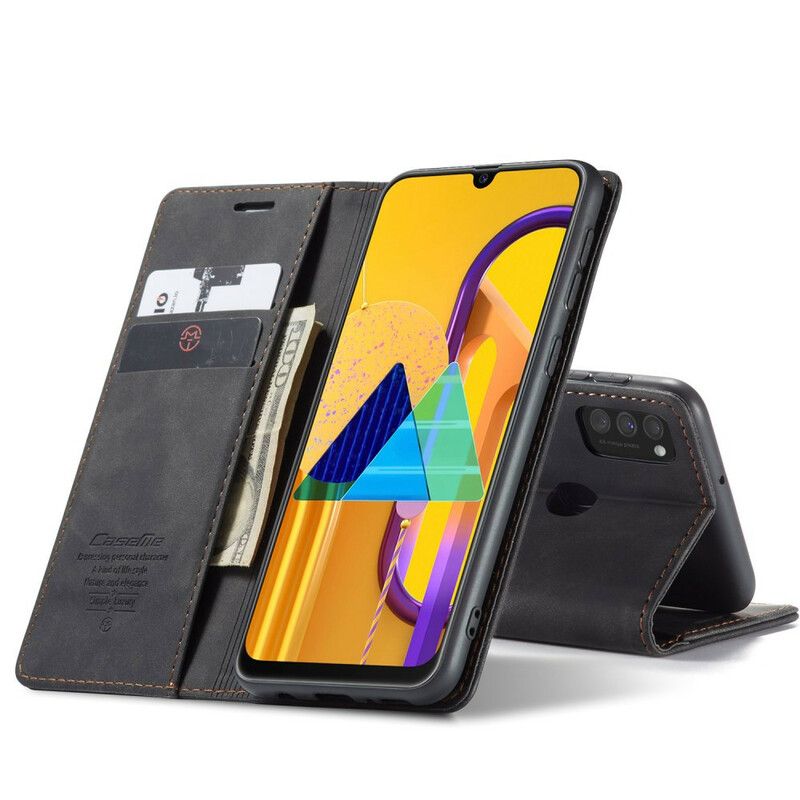 Cover Samsung Galaxy M21 Flip Cover Caseme Kunstlæder