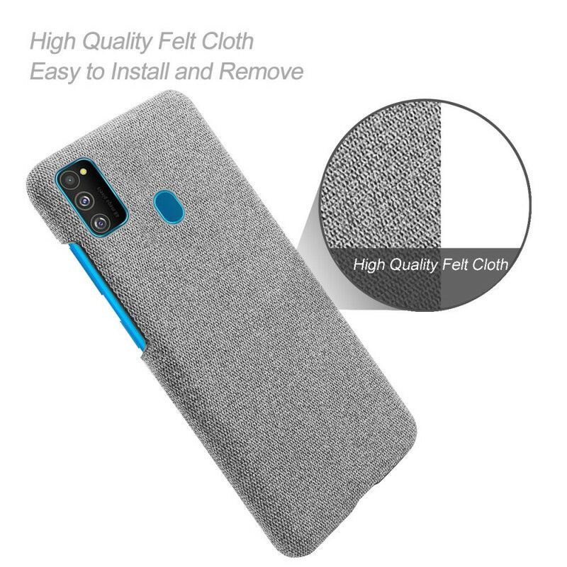 Cover Samsung Galaxy M21 Ksq Cloth Texture