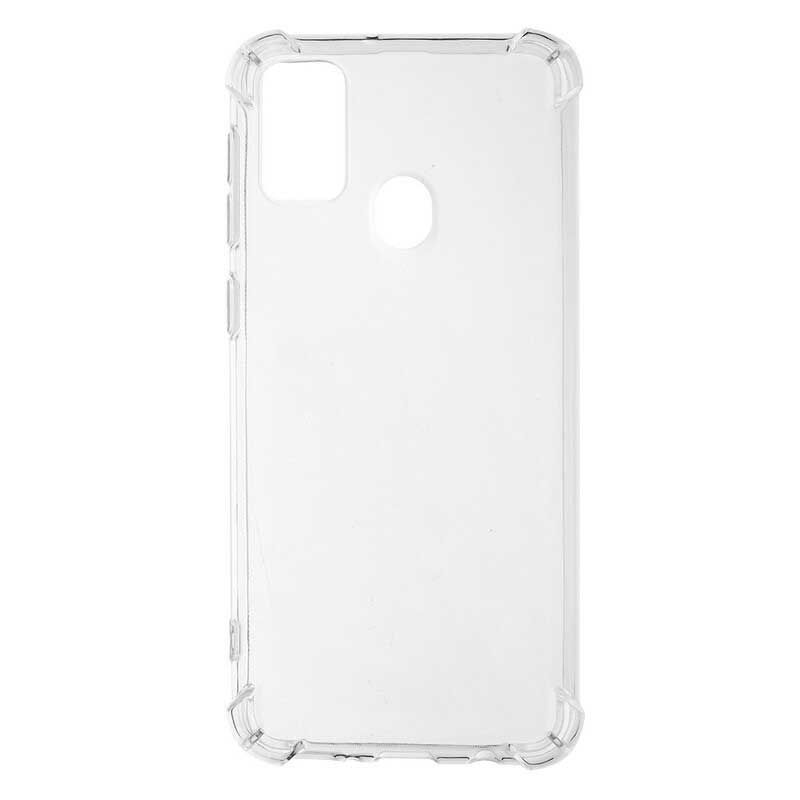 Cover Samsung Galaxy M21 Transparente Forstærkede Hjørner