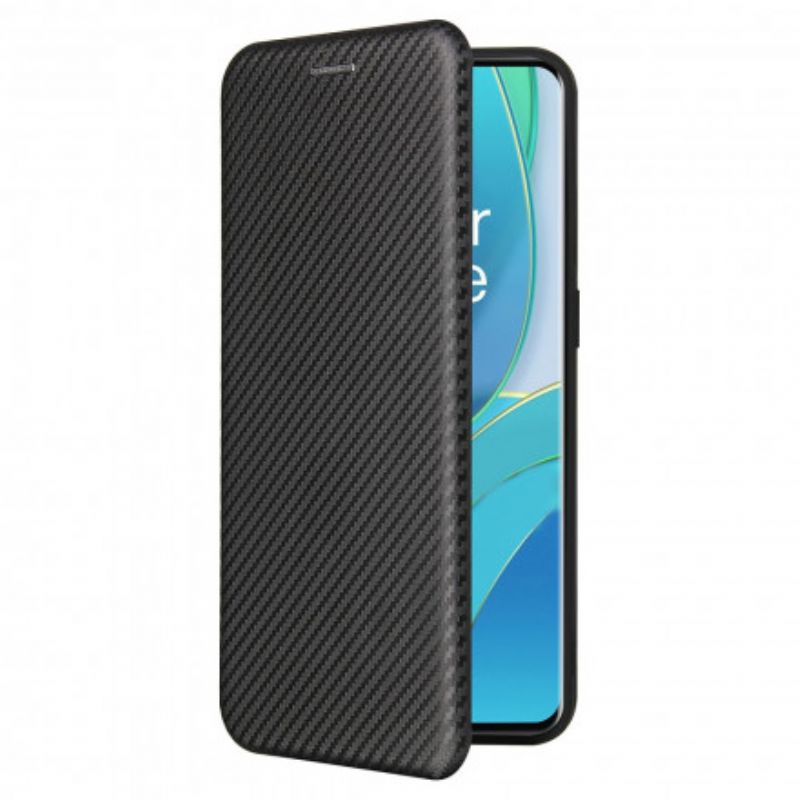 Cover OnePlus 9 Flip Cover Silicone Carbon