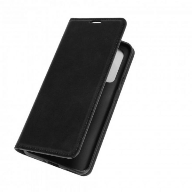 Cover OnePlus 9 Flip Cover Silkeblødt Lædereffekt