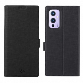 Cover OnePlus 9 Flip Cover Vili Dmx Tekstureret