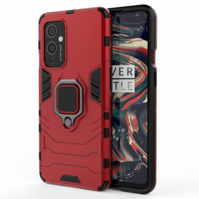 Cover OnePlus 9 Modstandsdygtig Ring