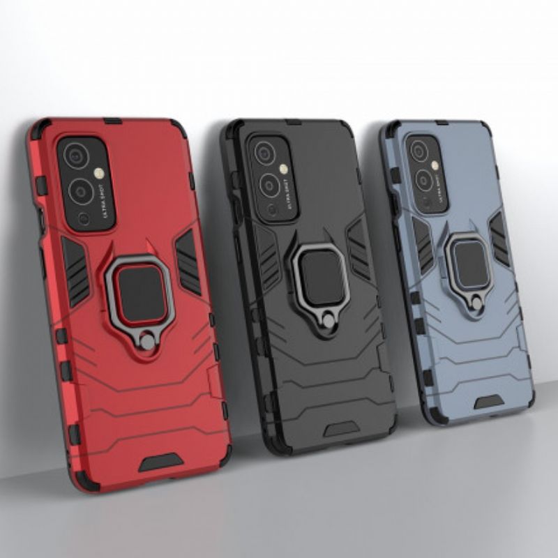 Cover OnePlus 9 Modstandsdygtig Ring