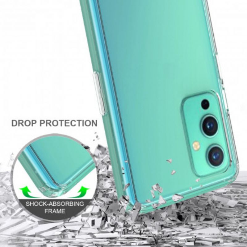 Cover OnePlus 9 Transparent Hybrid Design