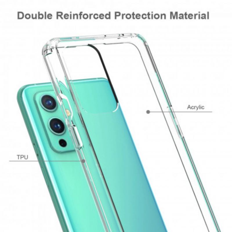 Cover OnePlus 9 Transparent Hybrid Design